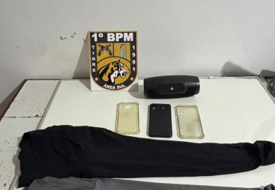 EM AÇÃO RÁPIDA POLICIA MILITAR PRENDE ACUSADO DE ASSALTO EM ESTABELECIMENTO COLERCIAL NA CAPITAL